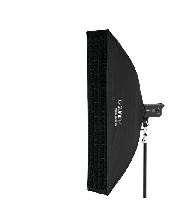 Softbox GlareOne 35x140 cm PRO - mocowanie bowens