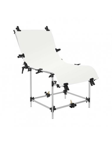 Tło GlareOne PVC 60x130cm - białe..