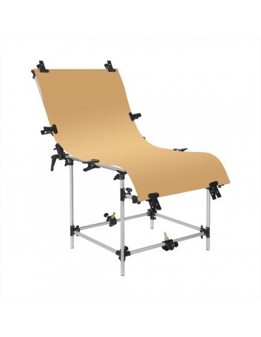 Tło GlareOne PVC 60x130cm - pomarańczowe