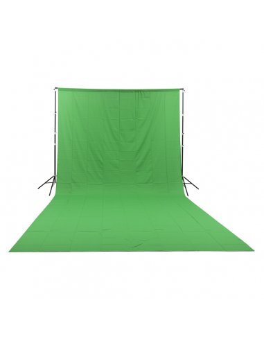 Tło Green Screen GlareOne materiałowe 3x6