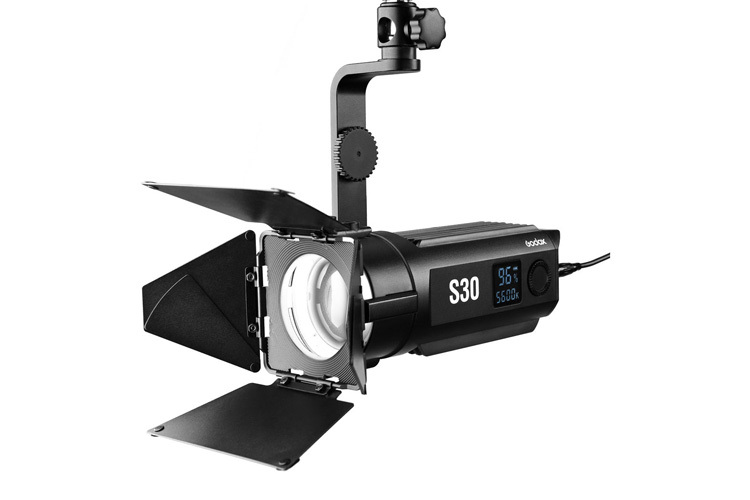 Lampa Godox LED S30 z wrotami SA-08