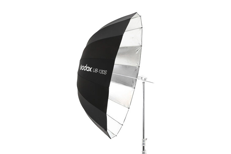 Parasolka Godox UB-130S paraboliczna srebrna