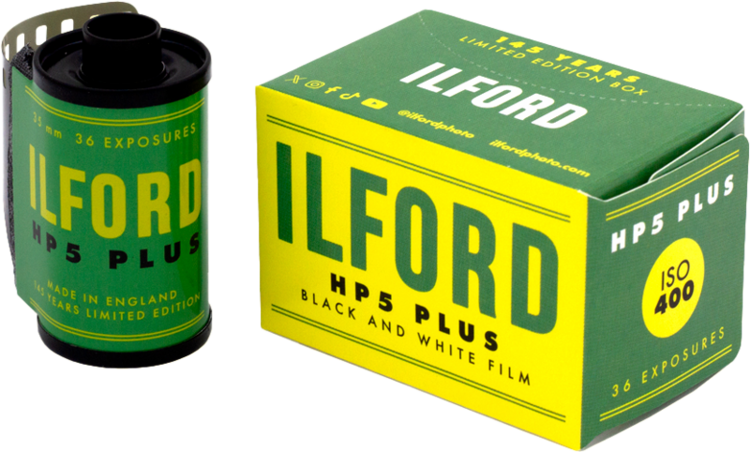 Film ILFORD HP5 PLUS B&W 400/135/36