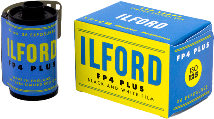 Film ILFORD FP4 PLUS B&W 125/135/36