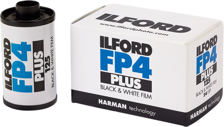 Film ILFORD FP4 PLUS B&W 125/135/24