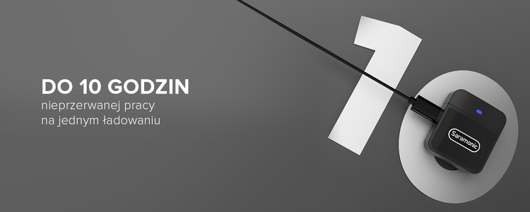 Zestaw do bezprzewodowej transmisji dźwięku Saramonic Blink100 B2 (RX + TX + TX)