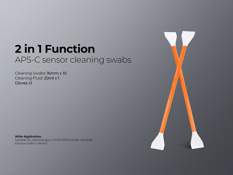 Zestaw czyszczący K&F Concept do matryc APS-C