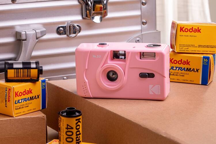 Kodak M35 reusable Camera Pink