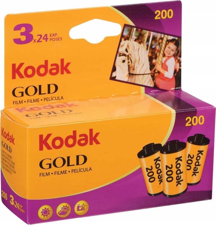 Film KODAK GOLD 200/24 x3