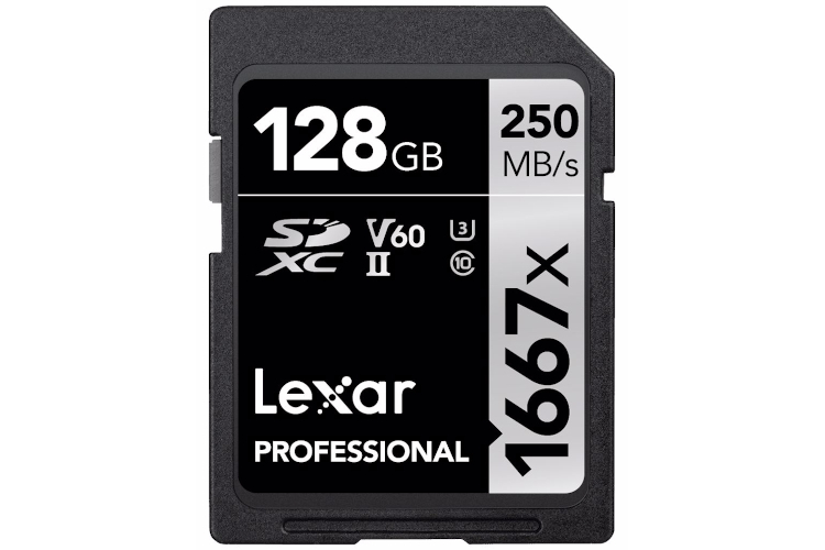 Karta Lexar Pro 1667X SDXC 128GB UHS-II U3 (V60) R250/W120