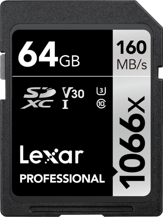 Karta Lexar PRO SDXC 64G 1066X UHS I U3 V30