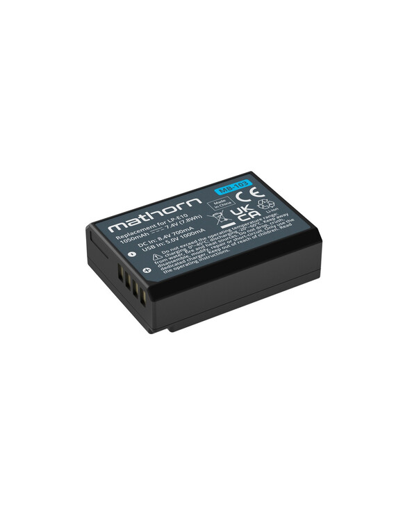 Akumulator Mathorn MB-103 1050mAh USB-C zamiennik Canon LP-E10