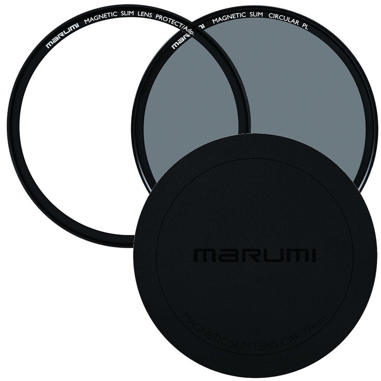 Zestaw filtrów Marumi Magnetic Slim 82mm (PL+Adapter+Dekielek)