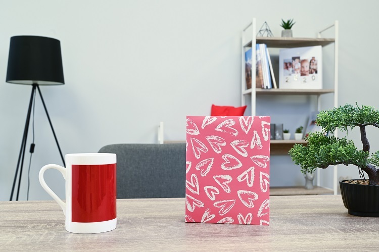 Album Modus 10x15/100 HEARTS RED