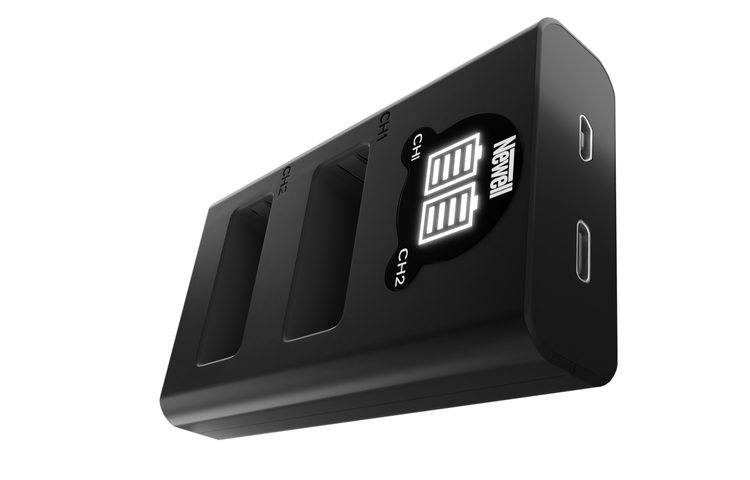 Zestaw Newell ładowarka i dwa akumulatory LP-E17 do Canon