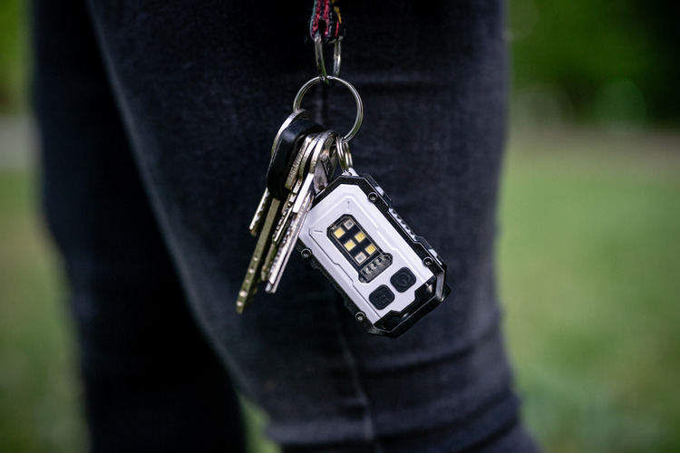 Latarka LED Newell EDC Nyks Solid - biała