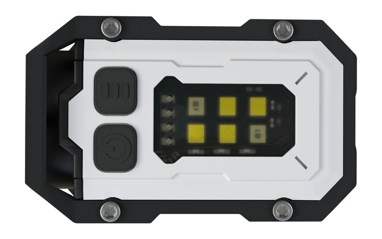 Latarka LED Newell EDC Nyks Solid - biała