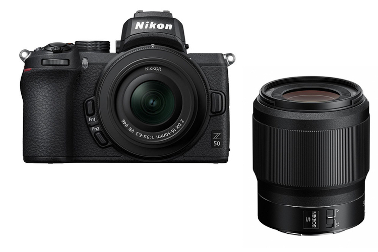 Zestaw Nikon Z50 + Nikkor Z DX 16-50mm f/3.5-6.3 VR + Nikkor Z 50mm f/1.8 S