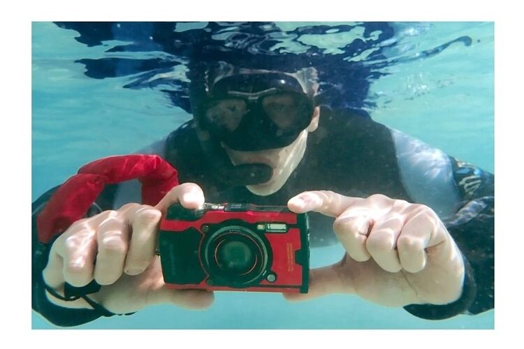 Pasek pływający OLYMPUS CHS-09 - czerwony