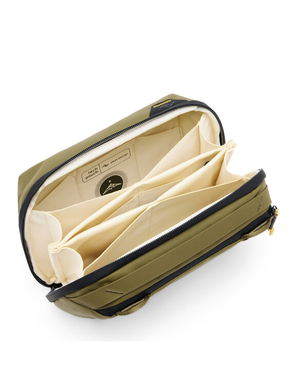 Wkład Travel Line Peak Design Tech Pouch Kelp v2 - oliwkowy