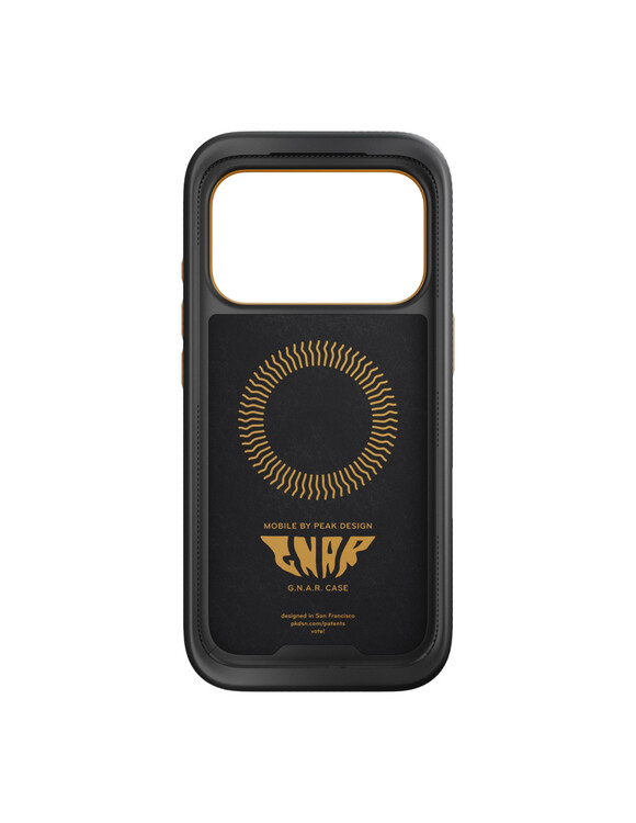Etui Peak Design Mobile GNAR Etui iPhone 17 Pro Black - czarny