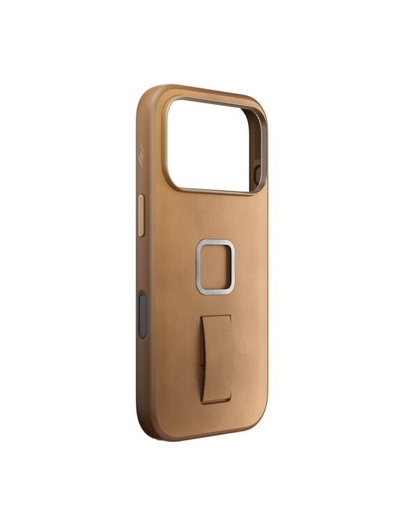 Etui Peak Design Mobile Everyday Clarino Loop Case iPhone 17 Pro Tan - brązowy