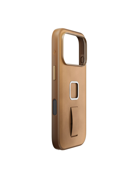 Etui Peak Design Mobile Everyday Clarino Loop Case iPhone 17 Pro Tan - brązowy