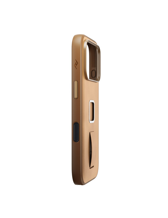 Etui Peak Design Mobile Everyday Clarino Loop Case iPhone 17 Pro Tan - brązowy