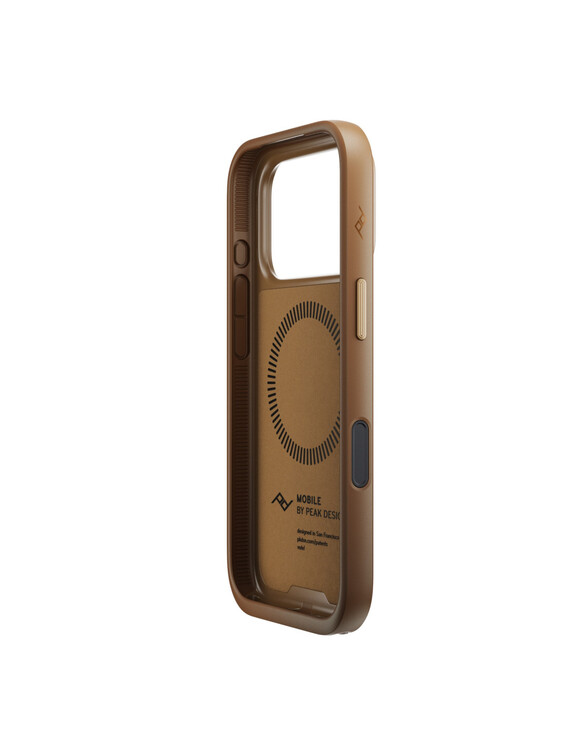 Etui Peak Design Mobile Everyday Clarino Loop Case iPhone 17 Pro Tan - brązowy