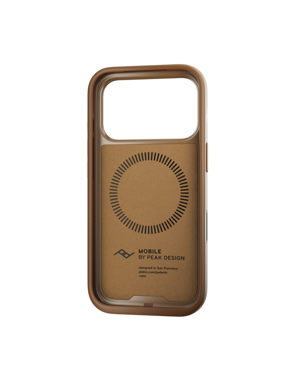 Etui Peak Design Mobile Everyday Clarino Loop Case iPhone 17 Pro Tan - brązowy