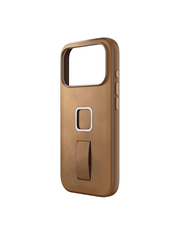 Etui Peak Design Mobile Everyday Clarino Loop Case iPhone 17 Pro Tan - brązowy