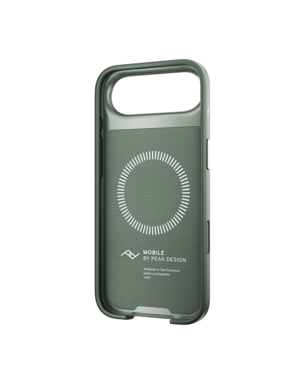 Etui Peak Design Mobile Everyday Fabric Case iPhone 17 Air Sage - szarozielony