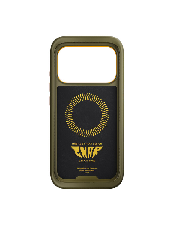 Etui Peak Design Mobile GNAR Etui iPhone 17 Pro Kelp - oliwkowy