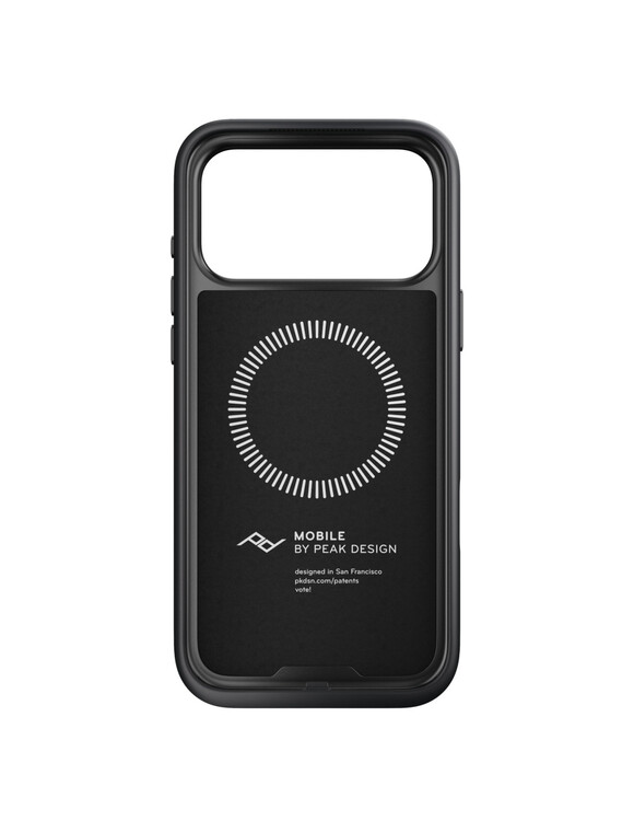 Etui Peak Design Mobile Everyday Clarino Case iPhone 17 Pro Max Black - czarny