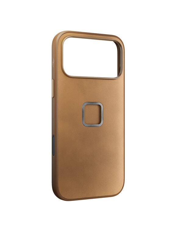 Etui Peak Design Mobile Everyday Clarino Case iPhone 17 Pro Max Tan - brązowy