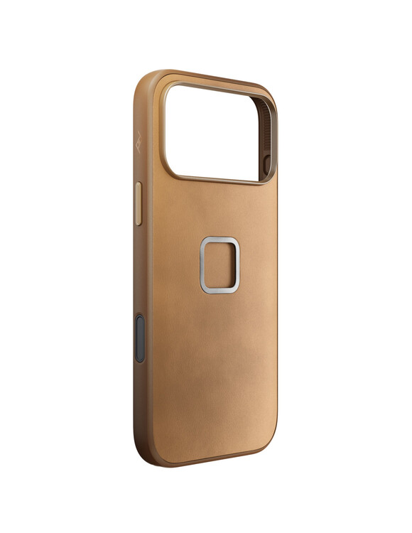 Etui Peak Design Mobile Everyday Clarino Case iPhone 17 Pro Max Tan - brązowy