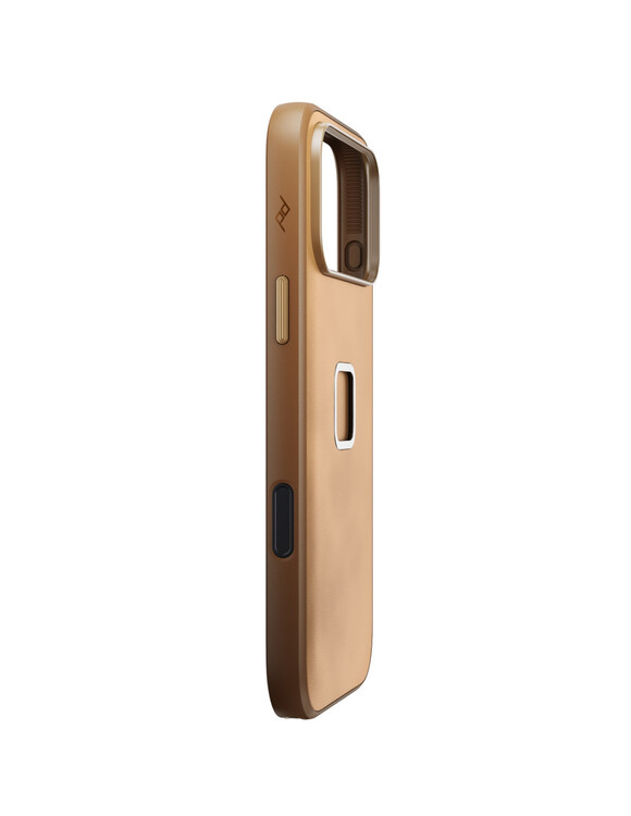 Etui Peak Design Mobile Everyday Clarino Case iPhone 17 Pro Max Tan - brązowy