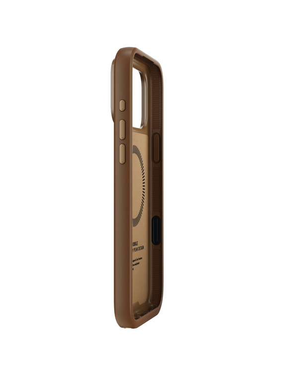 Etui Peak Design Mobile Everyday Clarino Case iPhone 17 Pro Max Tan - brązowy