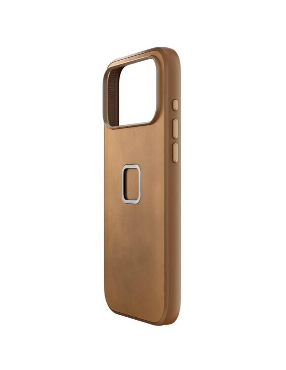 Etui Peak Design Mobile Everyday Clarino Case iPhone 17 Pro Max Tan - brązowy