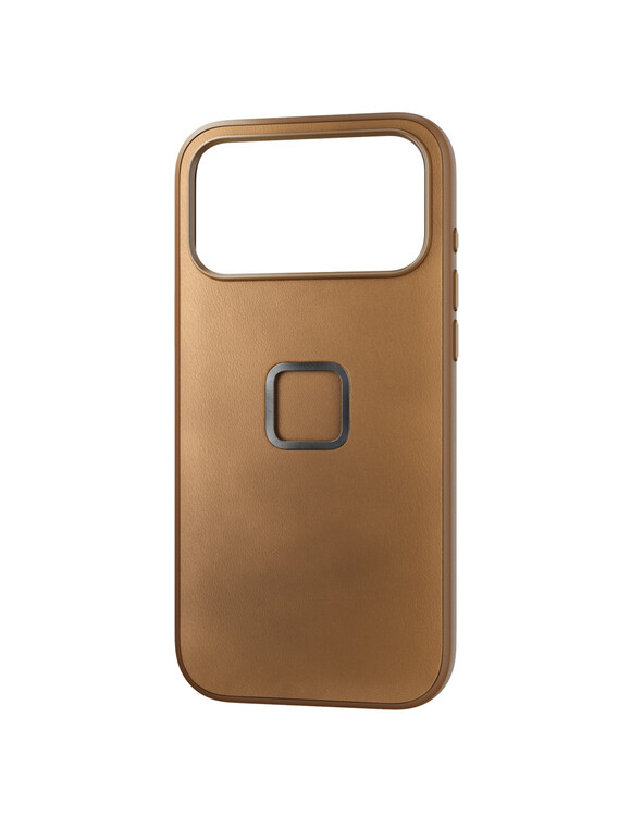Etui Peak Design Mobile Everyday Clarino Case iPhone 17 Pro Max Tan - brązowy