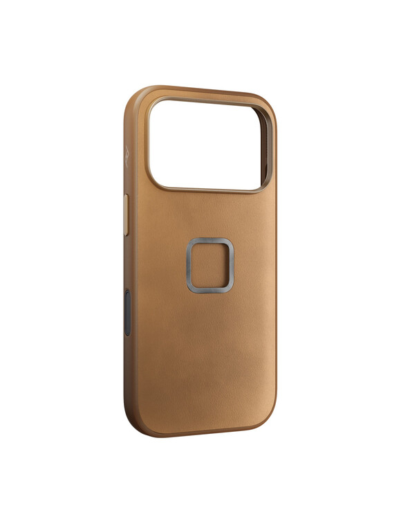Etui Peak Design Mobile Everyday Clarino Case iPhone 17 Pro Tan - brązowy