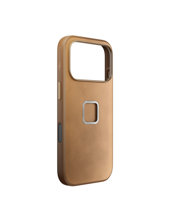 Etui Peak Design Mobile Everyday Clarino Case iPhone 17 Pro Tan - brązowy