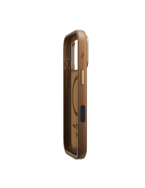 Etui Peak Design Mobile Everyday Clarino Case iPhone 17 Pro Tan - brązowy
