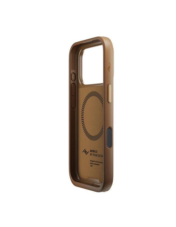 Etui Peak Design Mobile Everyday Clarino Case iPhone 17 Pro Tan - brązowy