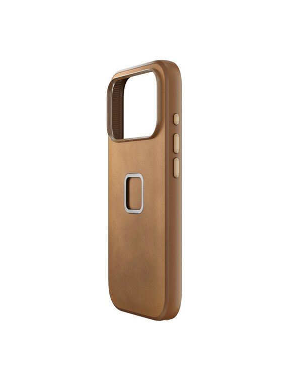 Etui Peak Design Mobile Everyday Clarino Case iPhone 17 Pro Tan - brązowy
