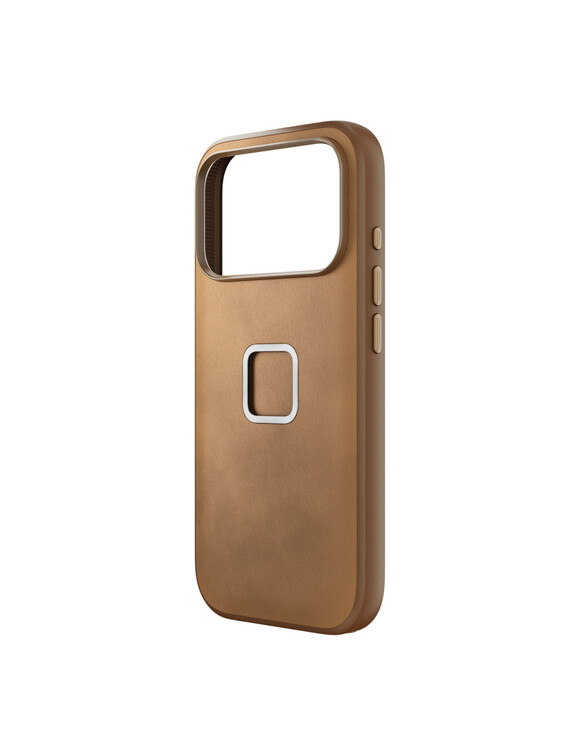 Etui Peak Design Mobile Everyday Clarino Case iPhone 17 Pro Tan - brązowy