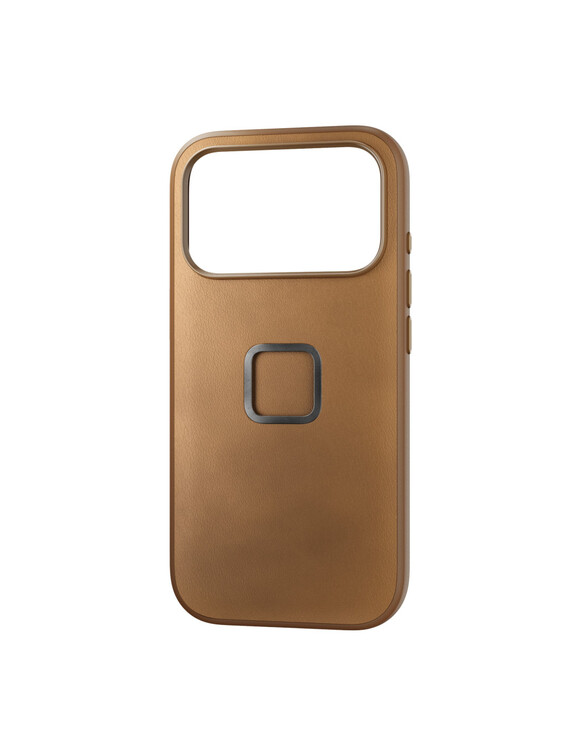 Etui Peak Design Mobile Everyday Clarino Case iPhone 17 Pro Tan - brązowy