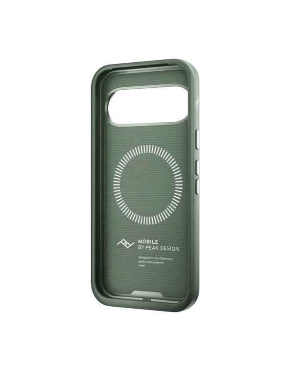 Etui Peak Design Mobile Everyday Fabric Case Pixel 10 Standard and Pro Sage - szarozielony