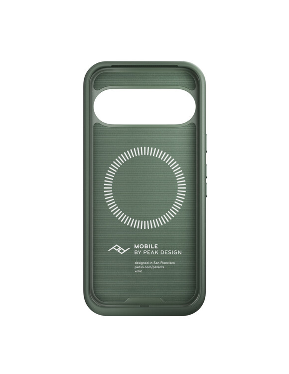 Etui Peak Design Mobile Everyday Fabric Case Pixel 10 Standard and Pro Sage - szarozielony