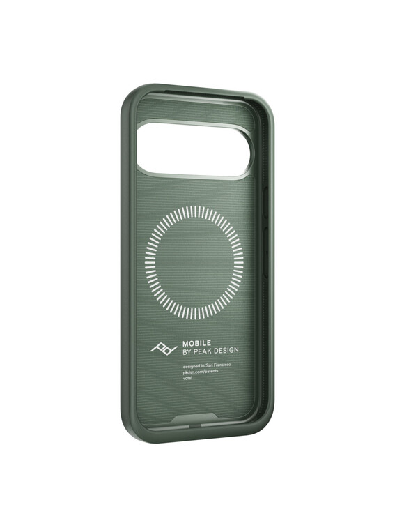 Etui Peak Design Mobile Everyday Fabric Case Pixel 10 Standard and Pro Sage - szarozielony